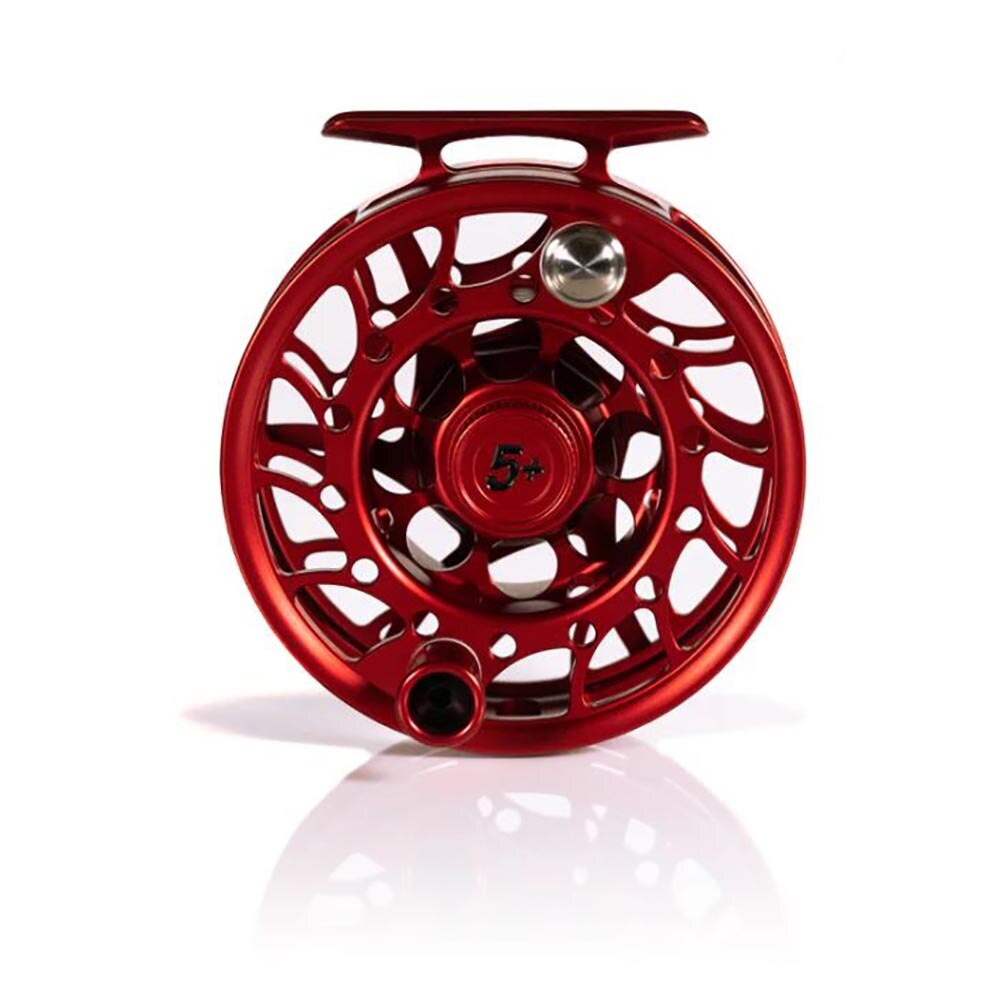 Hatch Outdoors Limited Edition Iconic Fly Reel Dragon's Blood 5 Plus in Dragon's Blood